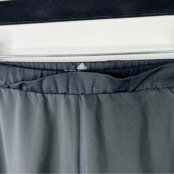 Adidas Performance Athletic Leggings Training Ankle Zipper Mesh Black Size M - Picture 9 of 14